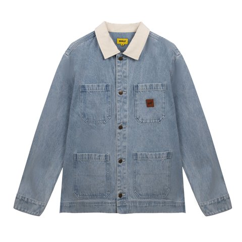Golf Wang CONTRAST DENIM CHORE JACKET - Colorway