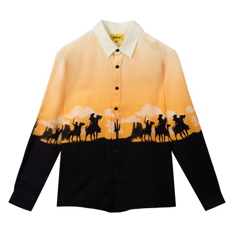 Golf Wang SUNSET LONG SLEEVE SHIRT - Colorway