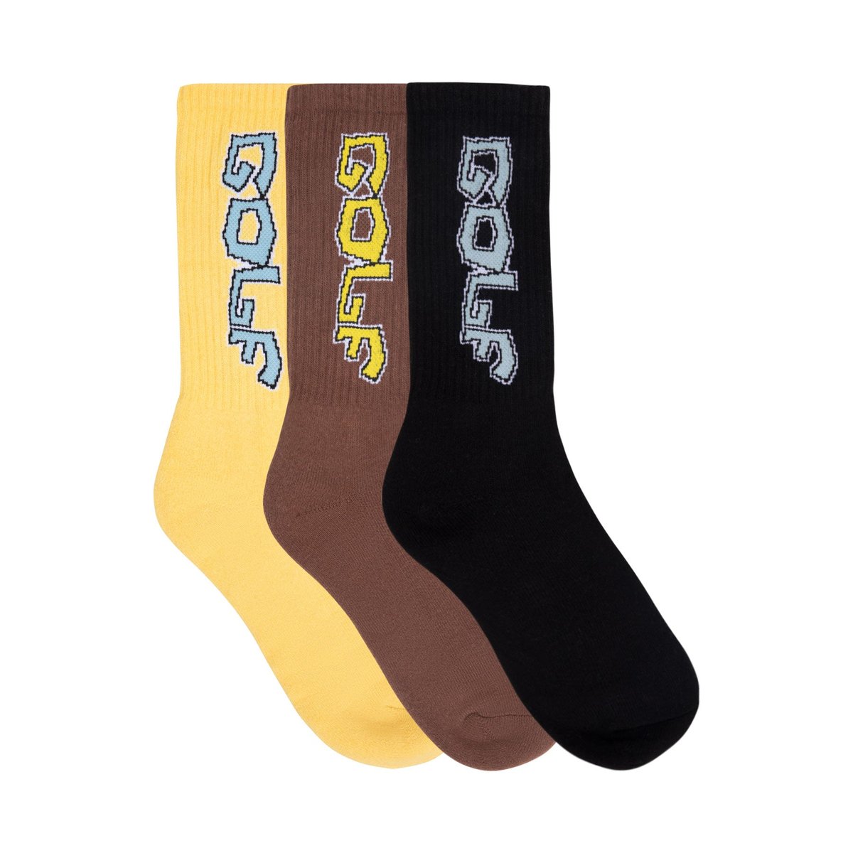 Golf Wang QUICK SOCKS 3PK (fall/winter) - $35.00