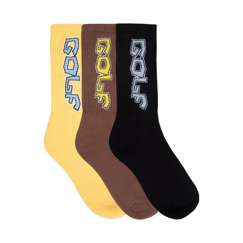 Golf Wang QUICK SOCKS 3PK - Colorway