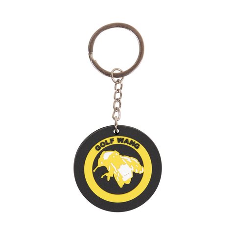 KILLER BEES HOCKEY PUCK KEYCHAIN