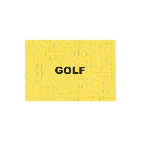 Golf Wang GOLF LOGO PUZZLE - Colorway