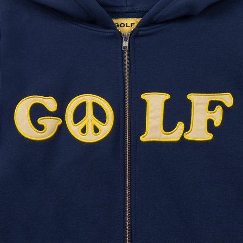 Golf Wang PEACE ZIP HOODIE - Colorway