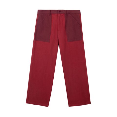 HERRINGBONE FATIGUE PANTS