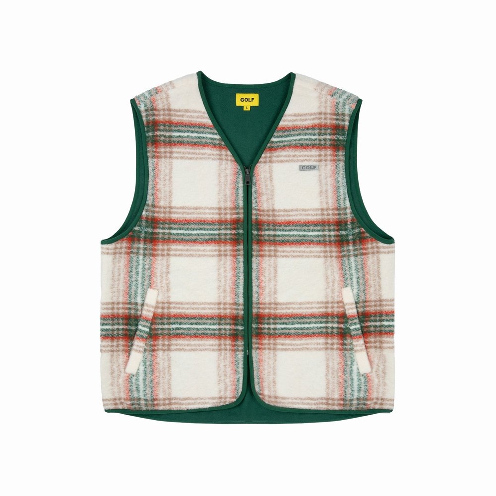 LOGGER PLAID VEST
