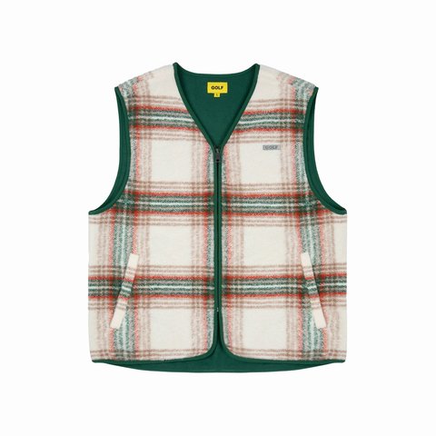 Golf Wang LOGGER PLAID VEST