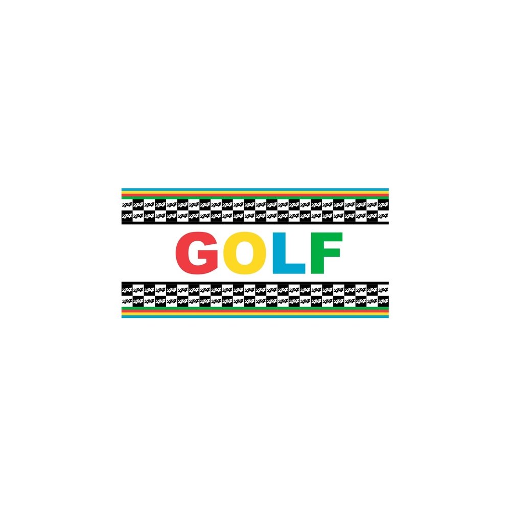 RALLY BUMPER STICKER BY +44 X GOLF WANG