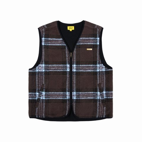 LOGGER PLAID VEST
