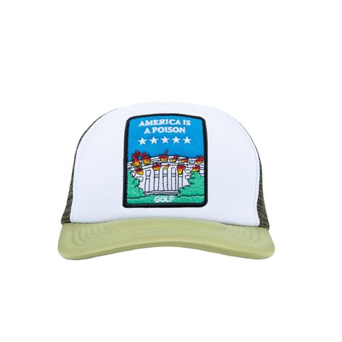 Golf Wang POISON PATCH TRUCKER HAT - Colorway
