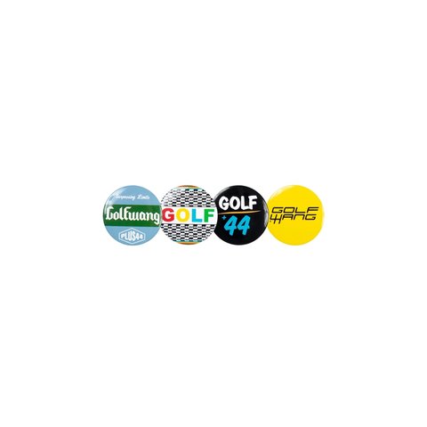 BUTTON 4PACK BY +44 X GOLF WANG