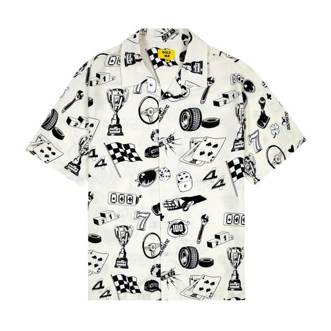 Golf Wang ARTIFACTS RAYON BUTTON UP BY +44 X GOLF WANG - Colorway