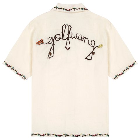 Golf Wang AUTUMN LINEN BUTTON UP by GOLF WANG - $150.00