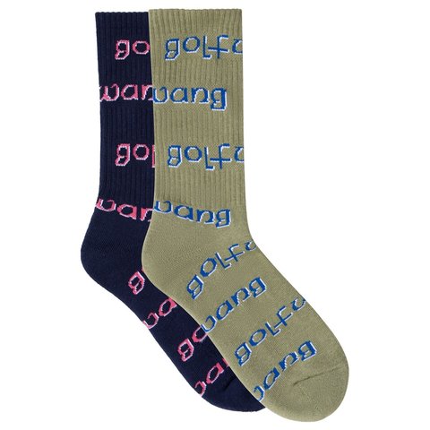 Golf Wang 2PK FORSAKEN SOCKS by GOLF WANG - $25.00