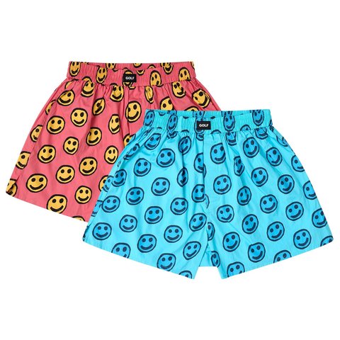 Golf Wang 2PK SMILEY FACE BOXERS by GOLF WANG - $45.00