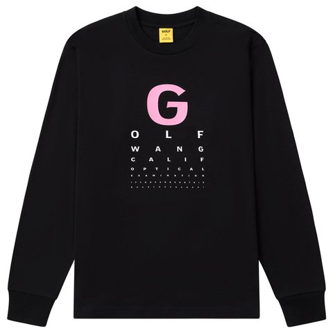 Golf Wang EYE TEST LONG SLEEVE TEE by GOLF WANG - $55.00