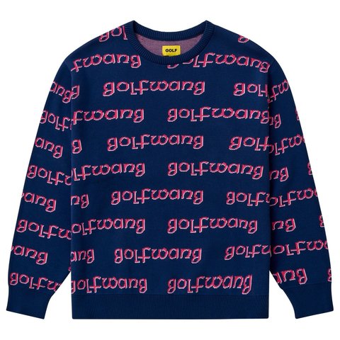 Golf Wang FORSAKEN JACQUARD SWEATER by GOLF WANG - $108.00