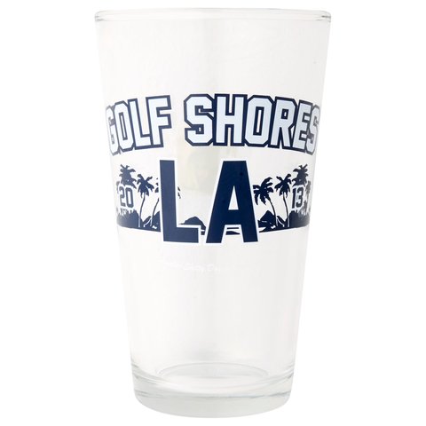 Golf Wang GOLF SHORES PINT GLASS by GOLF WANG - $18.00