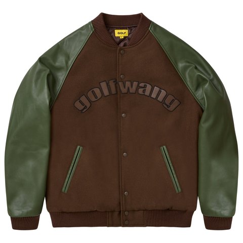 Golf Wang HEATHER WOOL VARSITY by GOLF WANG - $244.00