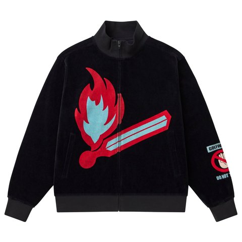 Golf Wang STRIKE TRACK JACKET by GOLF WANG - $130.00