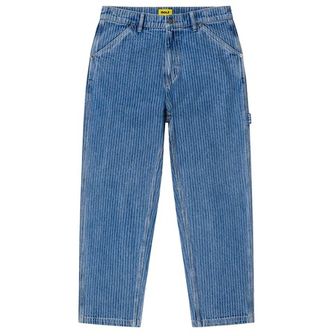 Golf Wang STRIPED DENIM PANT by GOLF WANG - $128.00