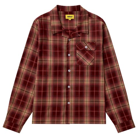 Golf Wang TUCKER FLANNEL BUTTON UP by GOLF WANG - $110.00