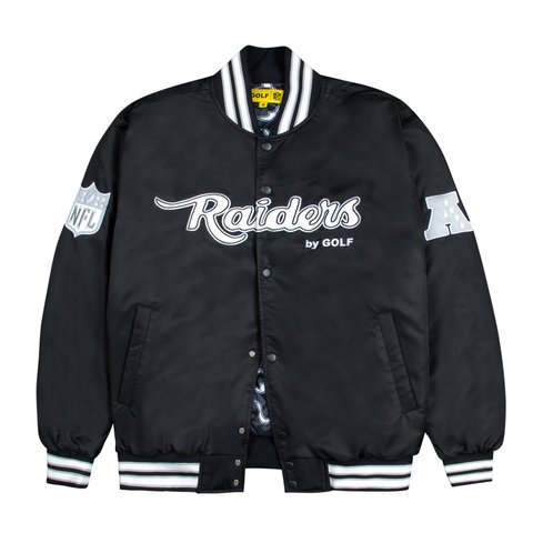Golf Wang RAIDERS SATIN BOMBER JACKET - Colorway