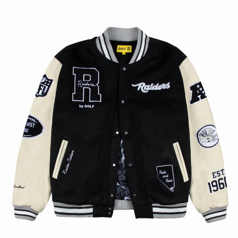 RAIDERS LETTERMAN JACKET