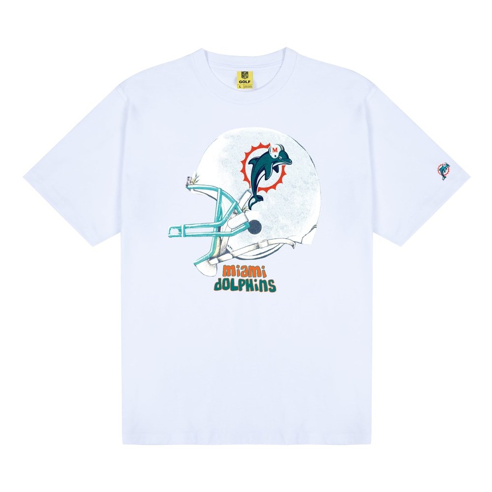 DOLPHINS HELMET TEE