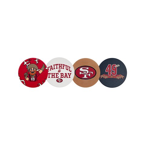 Golf Wang 4PK 49ERS COASTERS - Colorway