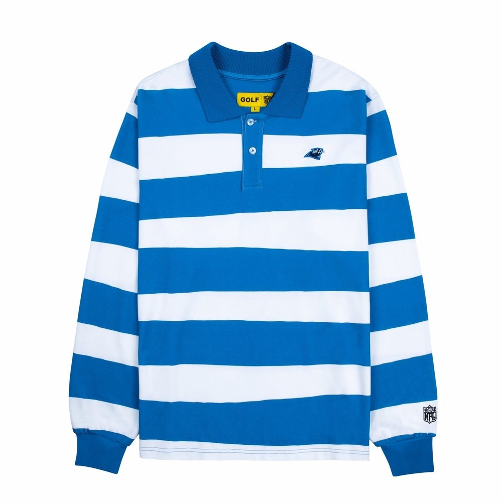 PANTHERS LONG SLEEVE POLO