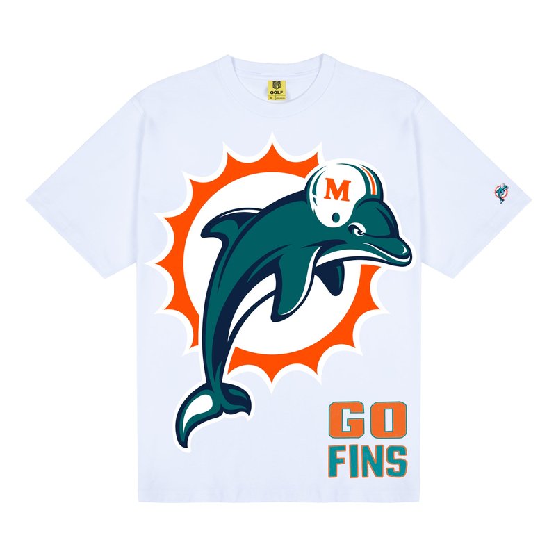 DOLPHINS GO FINS TEE