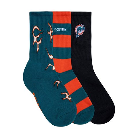 Golf Wang DOLPHINS 3PK SOCKS - Colorway