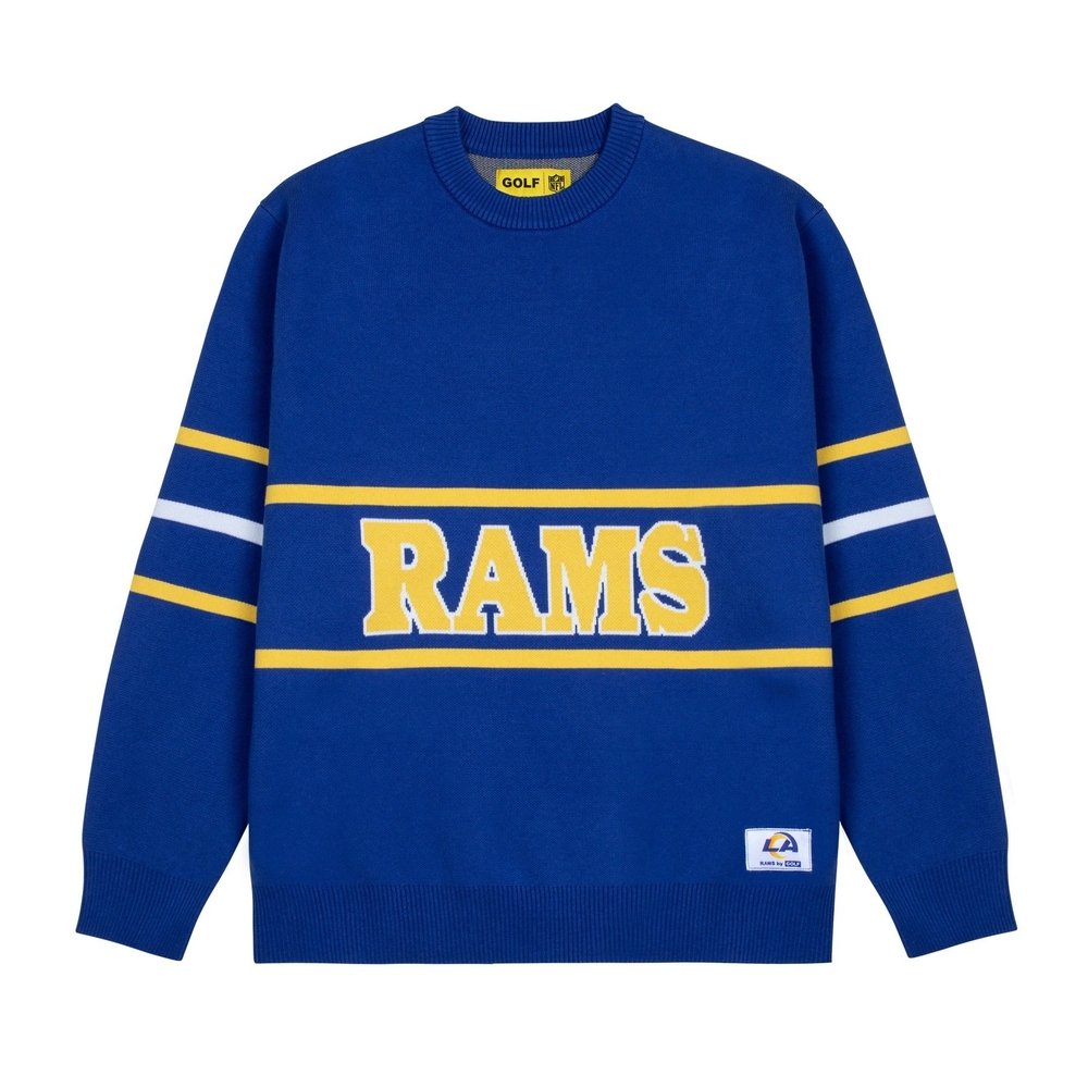 RAMS JACQUARD SWEATER