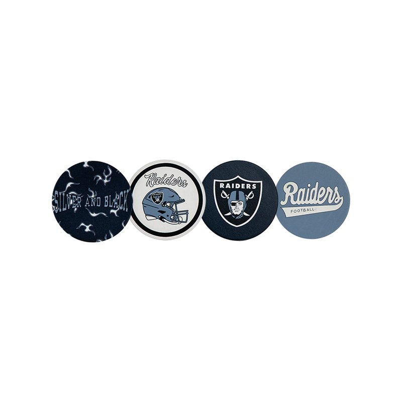 4PK RAIDERS COASTERS