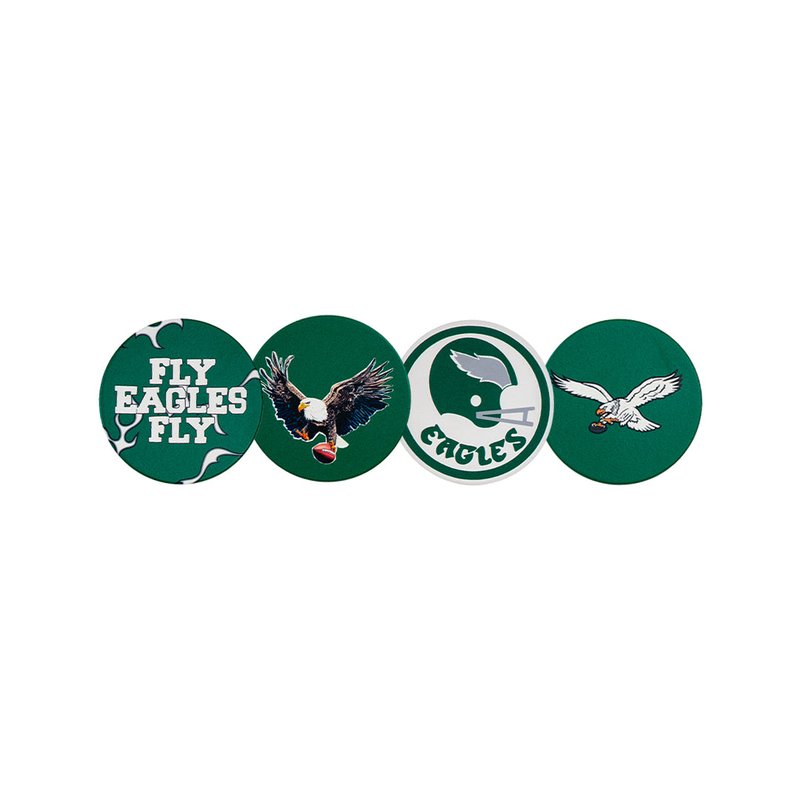 4PK EAGLES COASTERS