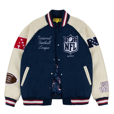 Golf Wang NFL LETTERMAN JACKET - $350.00