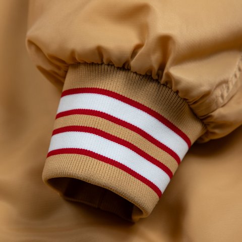 Golf Wang 49ERS SATIN BOMBER JACKET - Colorway