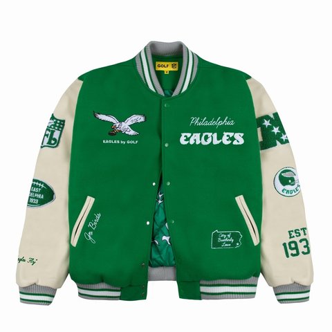 Golf Wang EAGLES LETTERMAN JACKET - $350.00