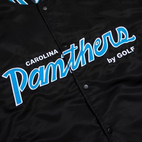 Golf Wang PANTHERS SATIN BOMBER JACKET - Colorway