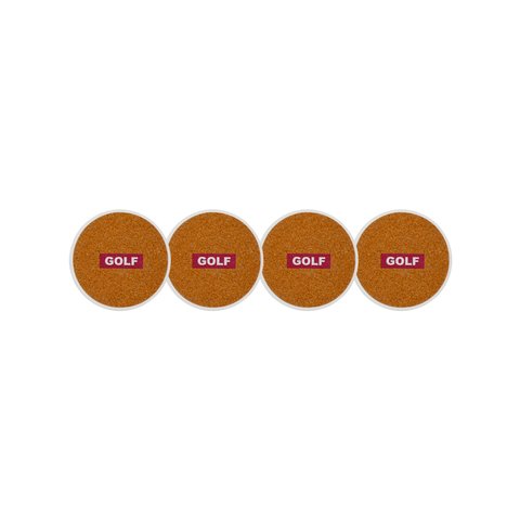 Golf Wang 4PK 49ERS COASTERS - Colorway