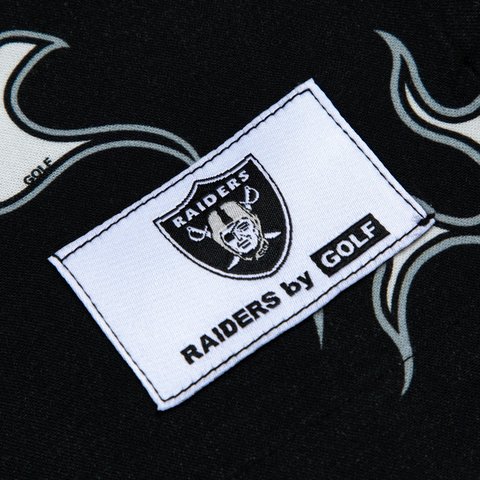 Golf Wang RAIDERS RAYON BUTTON UP - Colorway