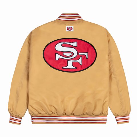 Golf Wang 49ERS SATIN BOMBER JACKET - Colorway
