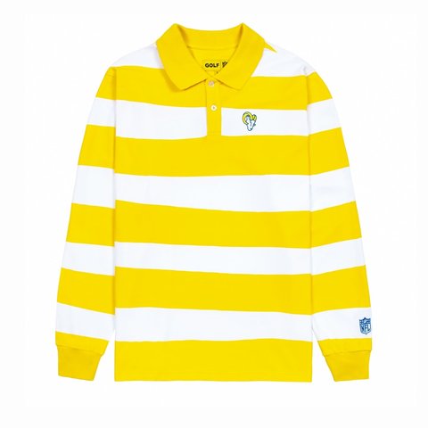 Golf Wang RAMS LONG SLEEVE POLO - $100.00