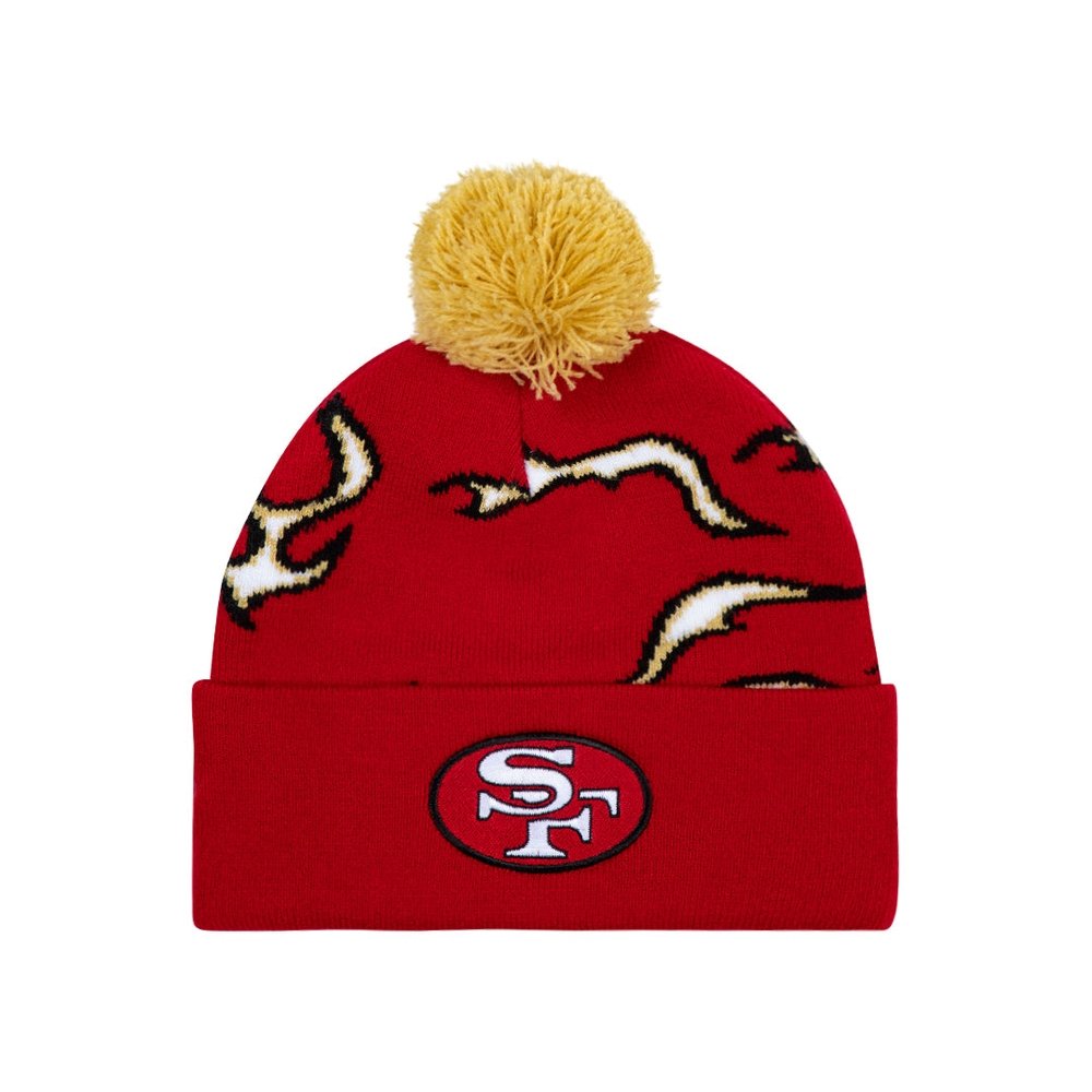 49ERS FLAME BEANIE