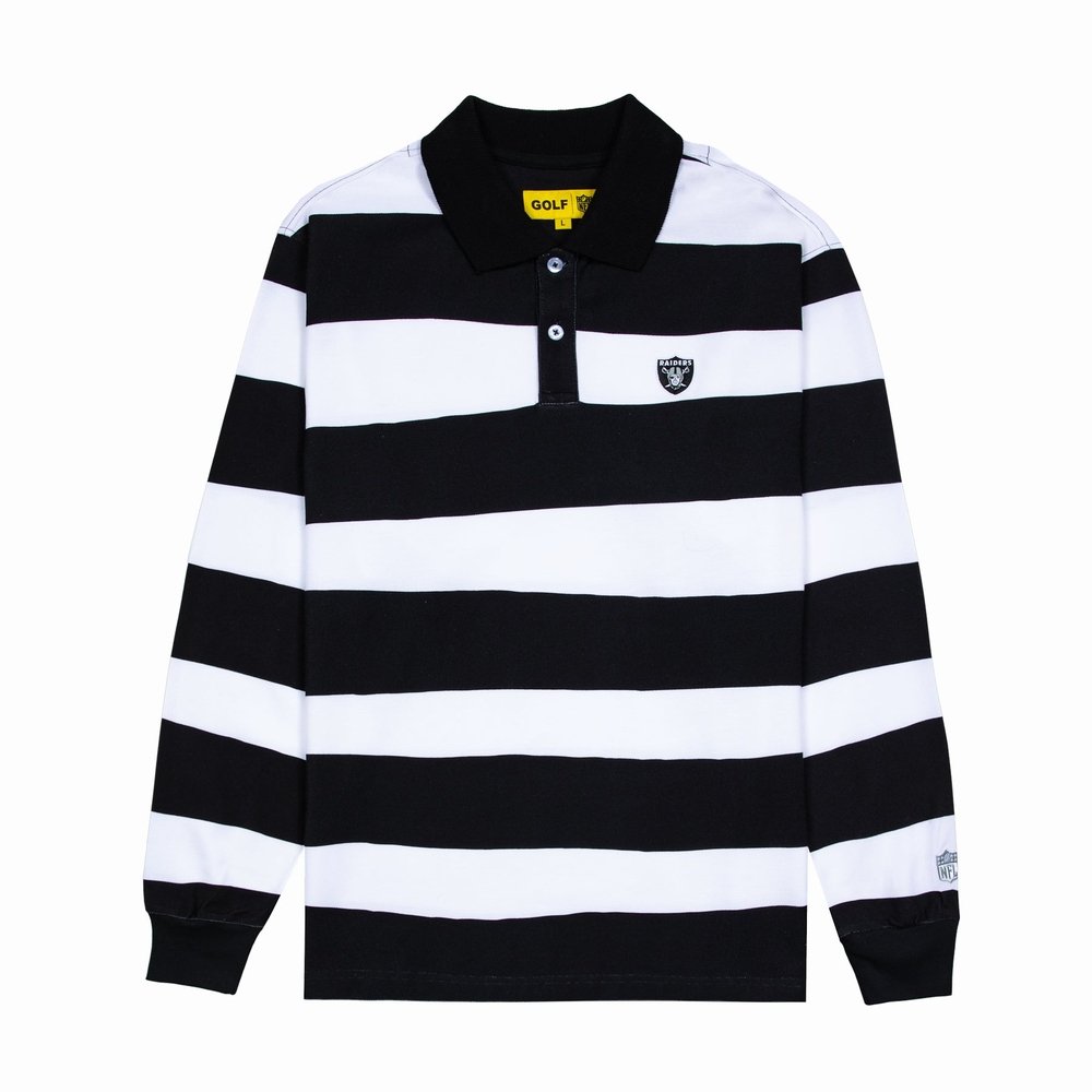 RAIDERS LONG SLEEVE POLO