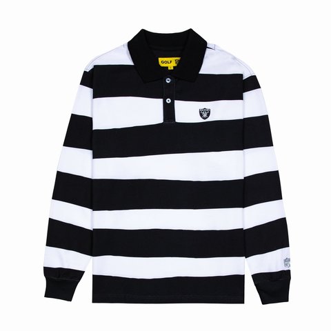 Golf Wang RAIDERS LONG SLEEVE POLO - $100.00