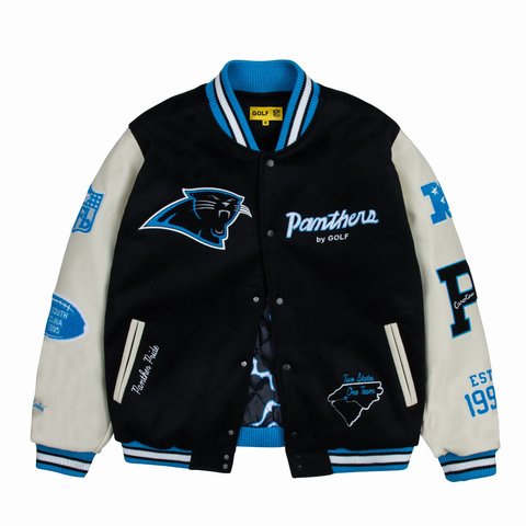 Golf Wang PANTHERS LETTERMAN JACKET - Colorway