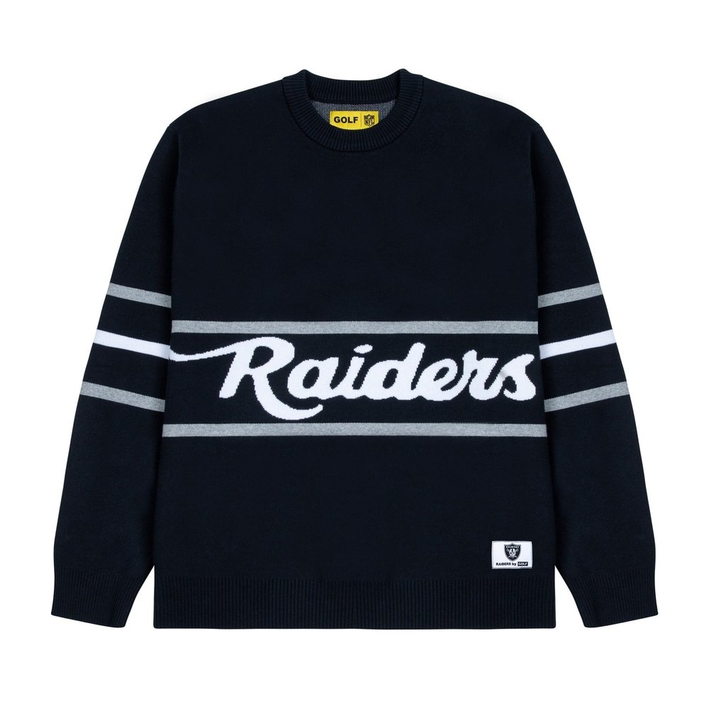 RAIDERS JACQUARD SWEATER