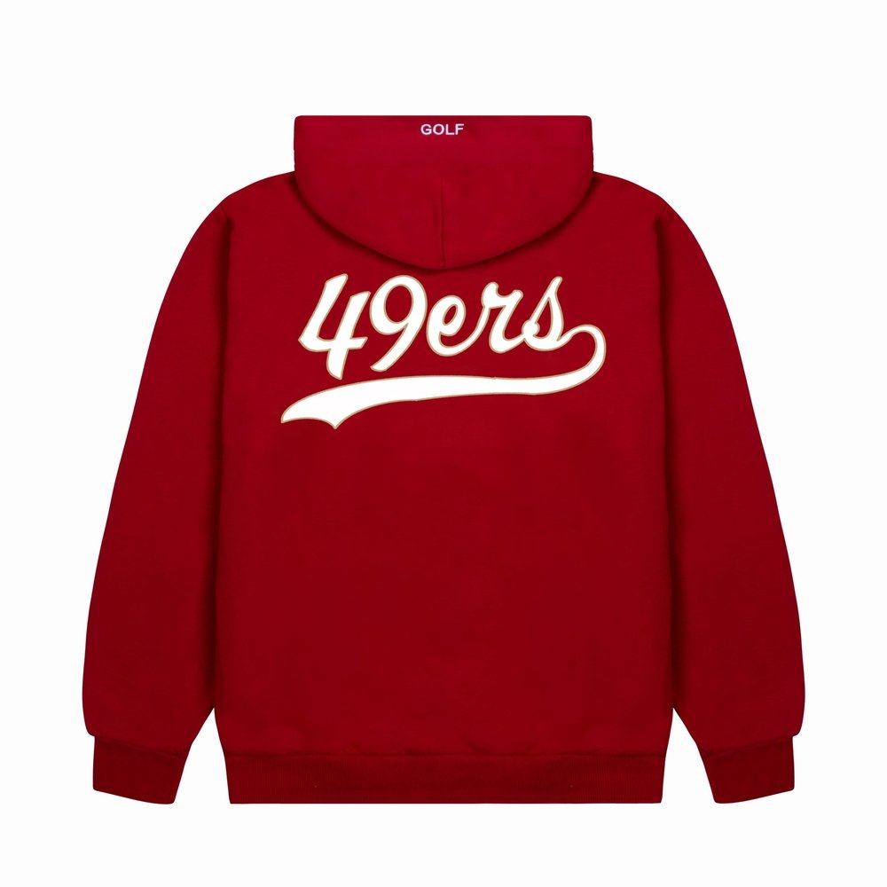 49ERS CUTOUT HOODIE