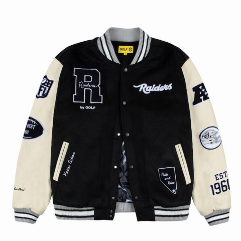 Golf Wang RAIDERS LETTERMAN JACKET - Colorway